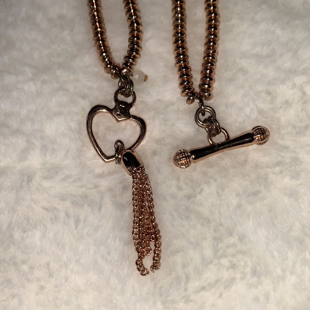 Juicy Couture ✨  double band toggle clasp necklace - Picture 2 of 6